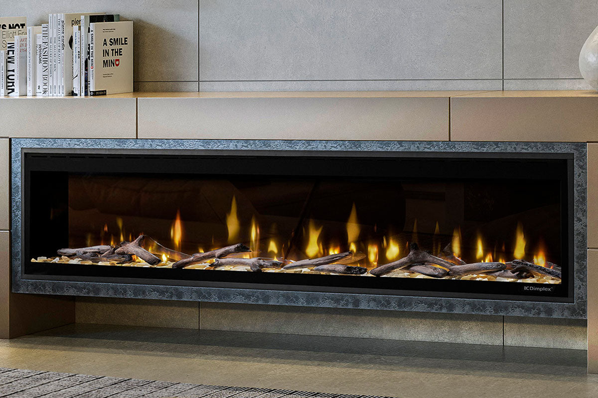 Dimplex Ignite Evolve 74" Smart Linear Recessed / Built in Electric Fireplace