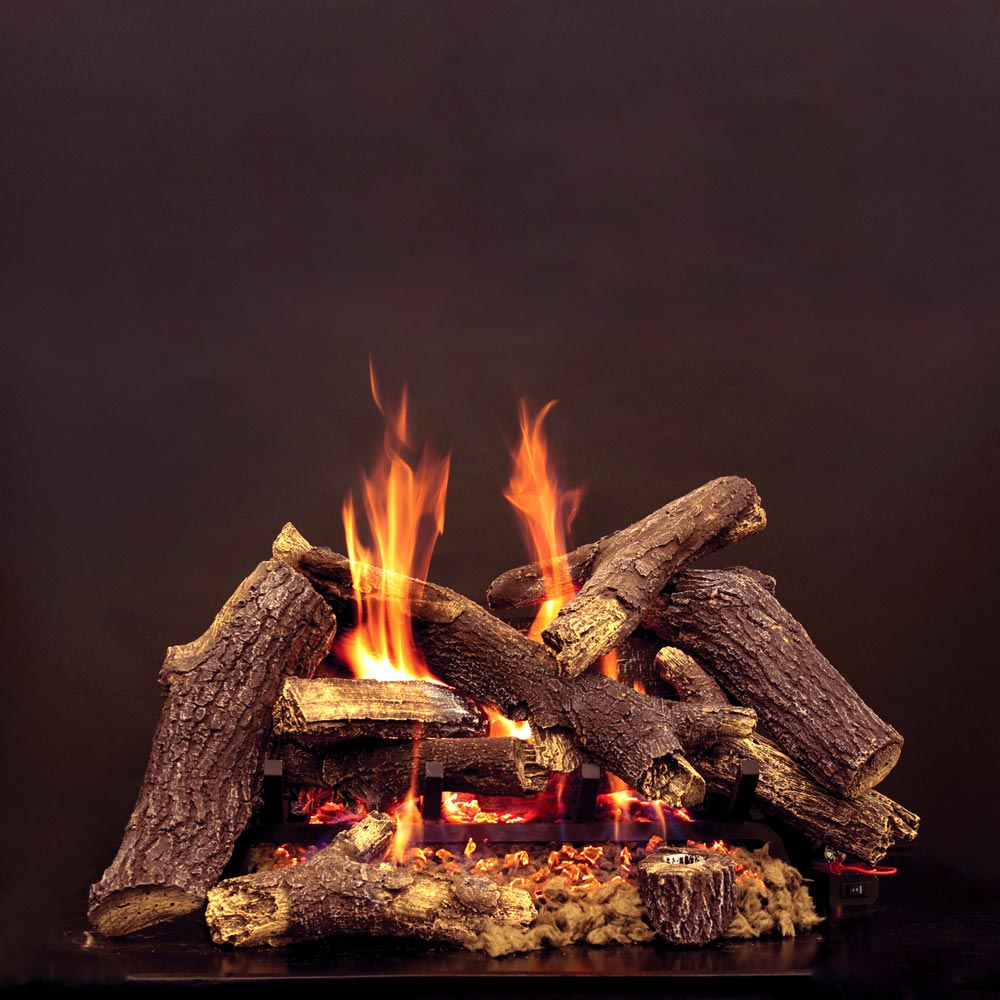 Empire Pioneer Refractory Complete Fireplace Gas Log Set