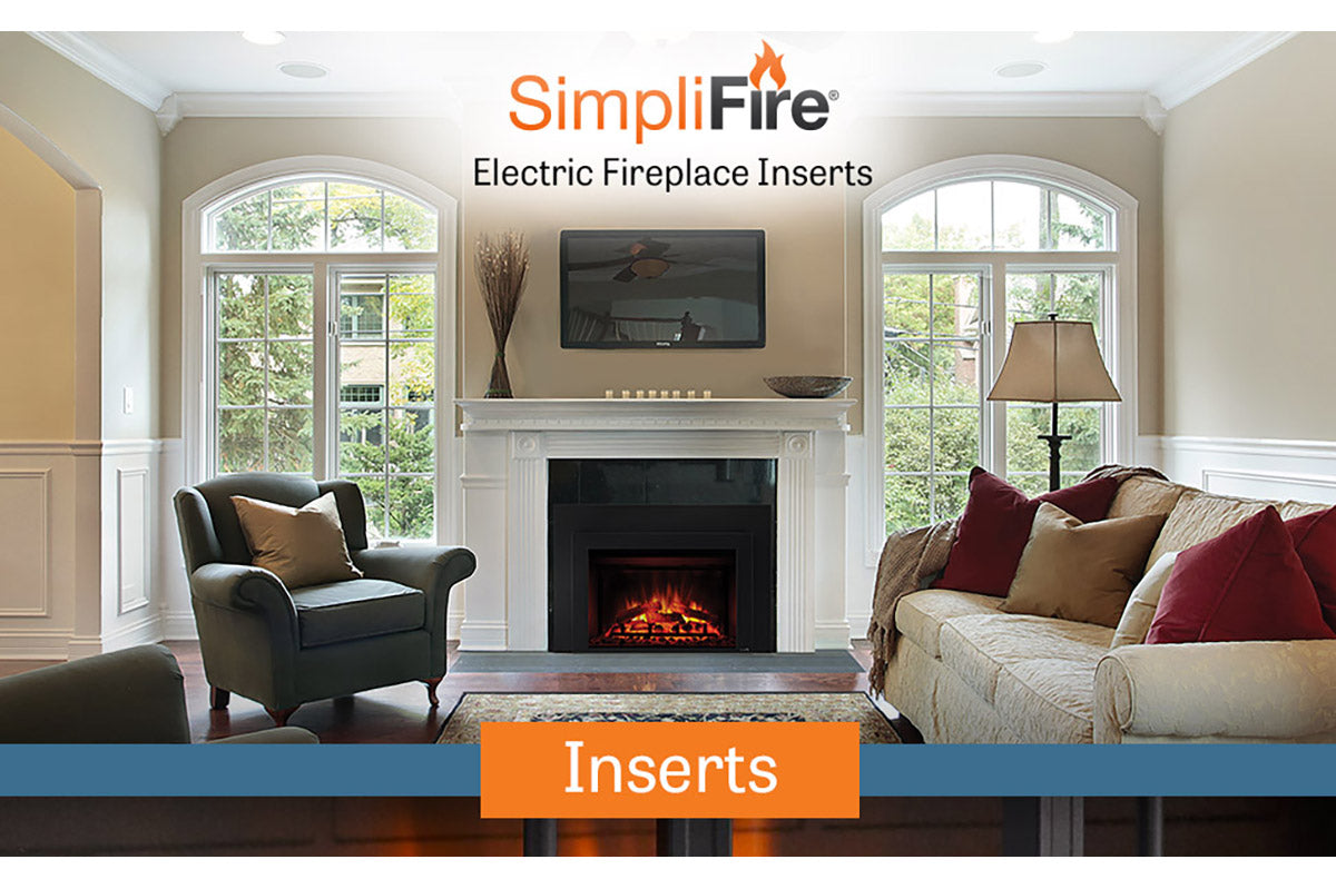 SimpliFire 25" Electric Fireplace Insert