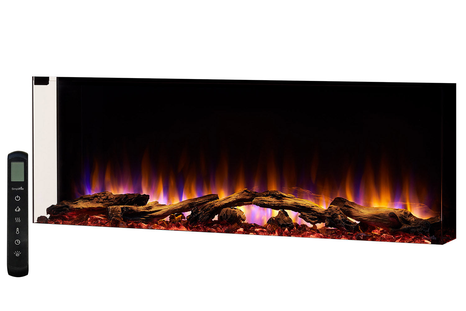 SimpliFire Scion Trinity 43" Multi-Side View Built In Electric Fireplace
