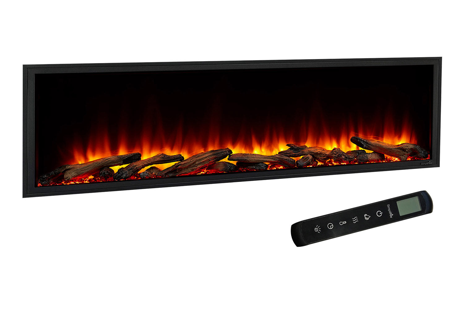 SimpliFire Scion 55" Built-In Linear Electric Fireplace