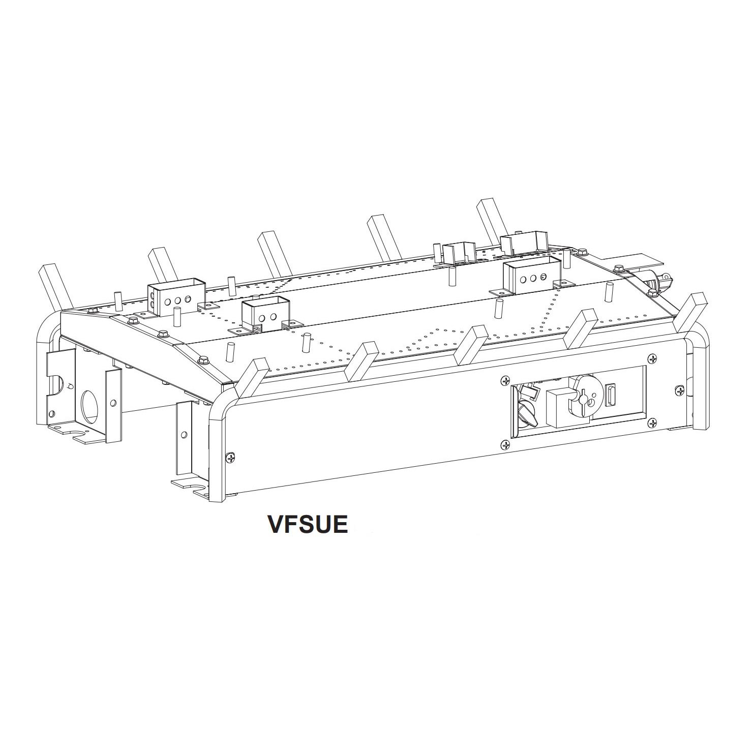 Empire Ventless Double Sided Slope Glaze Burner with Intermittent Pilot Valve