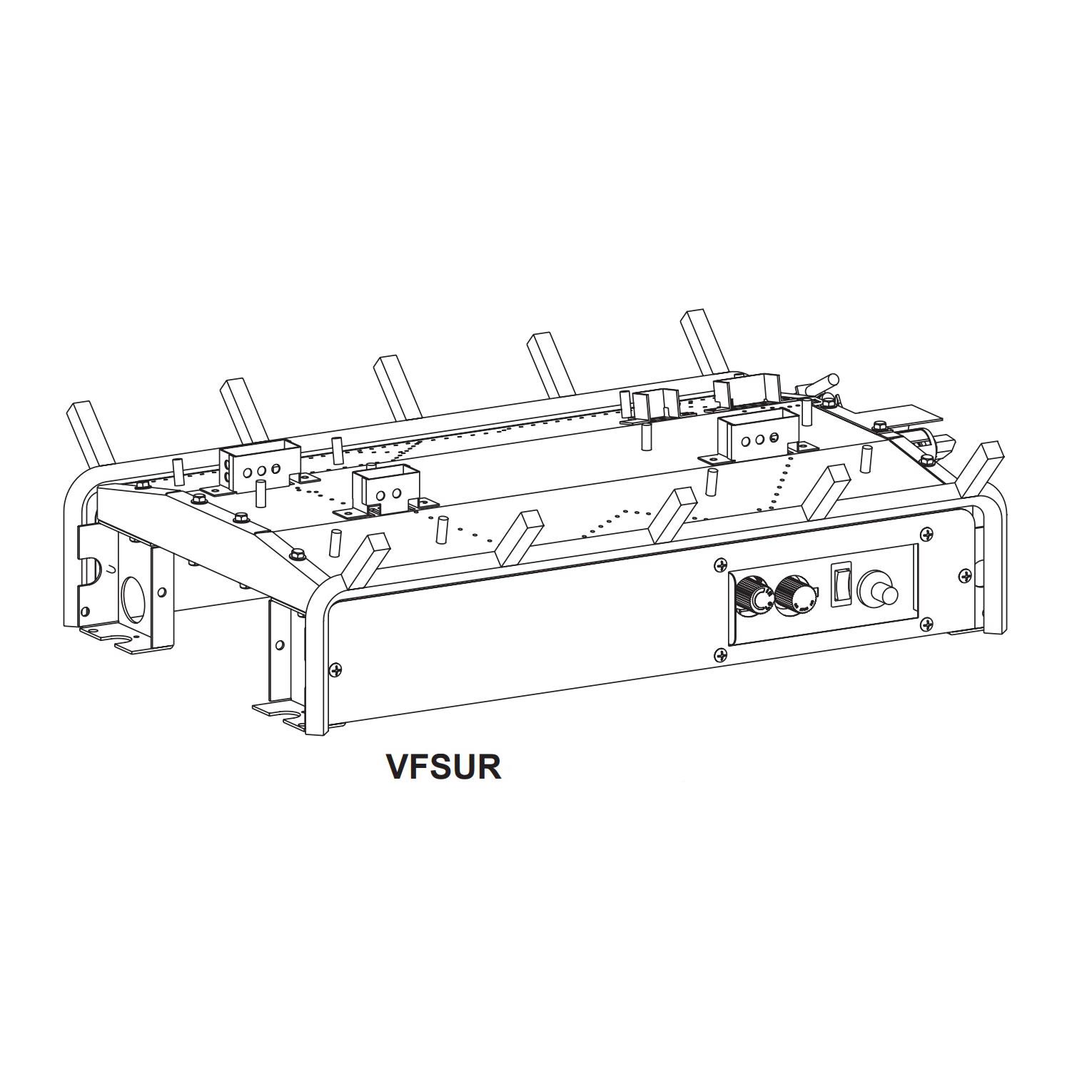 Empire Ventless Double Sided Slope Glaze Burner with Millivolt Valve