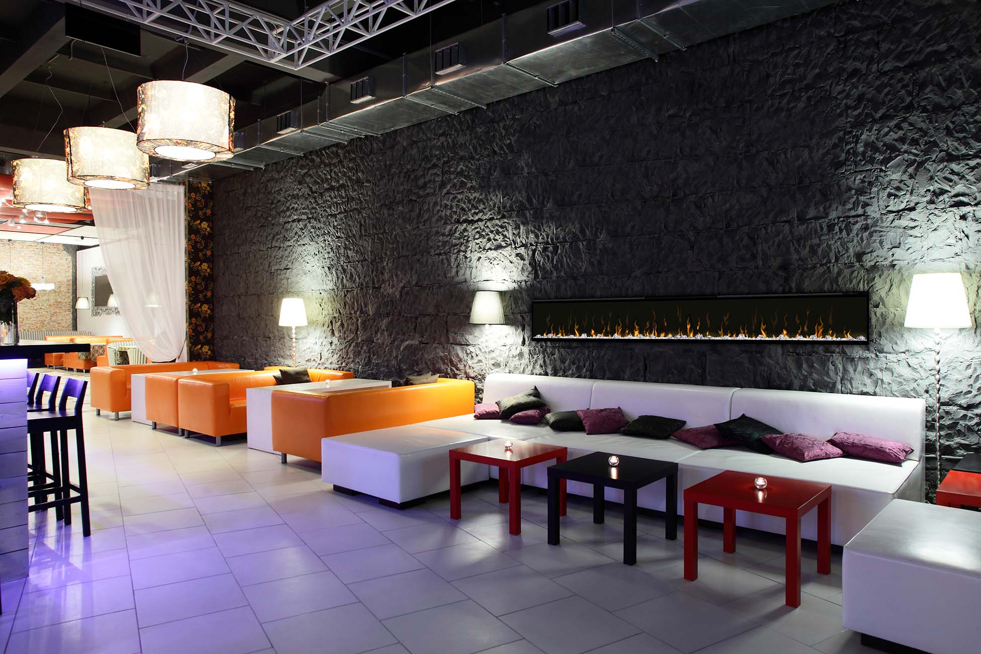 IgniteXL Dimplex 100" Linear Recessed / Built in Electric Fireplace