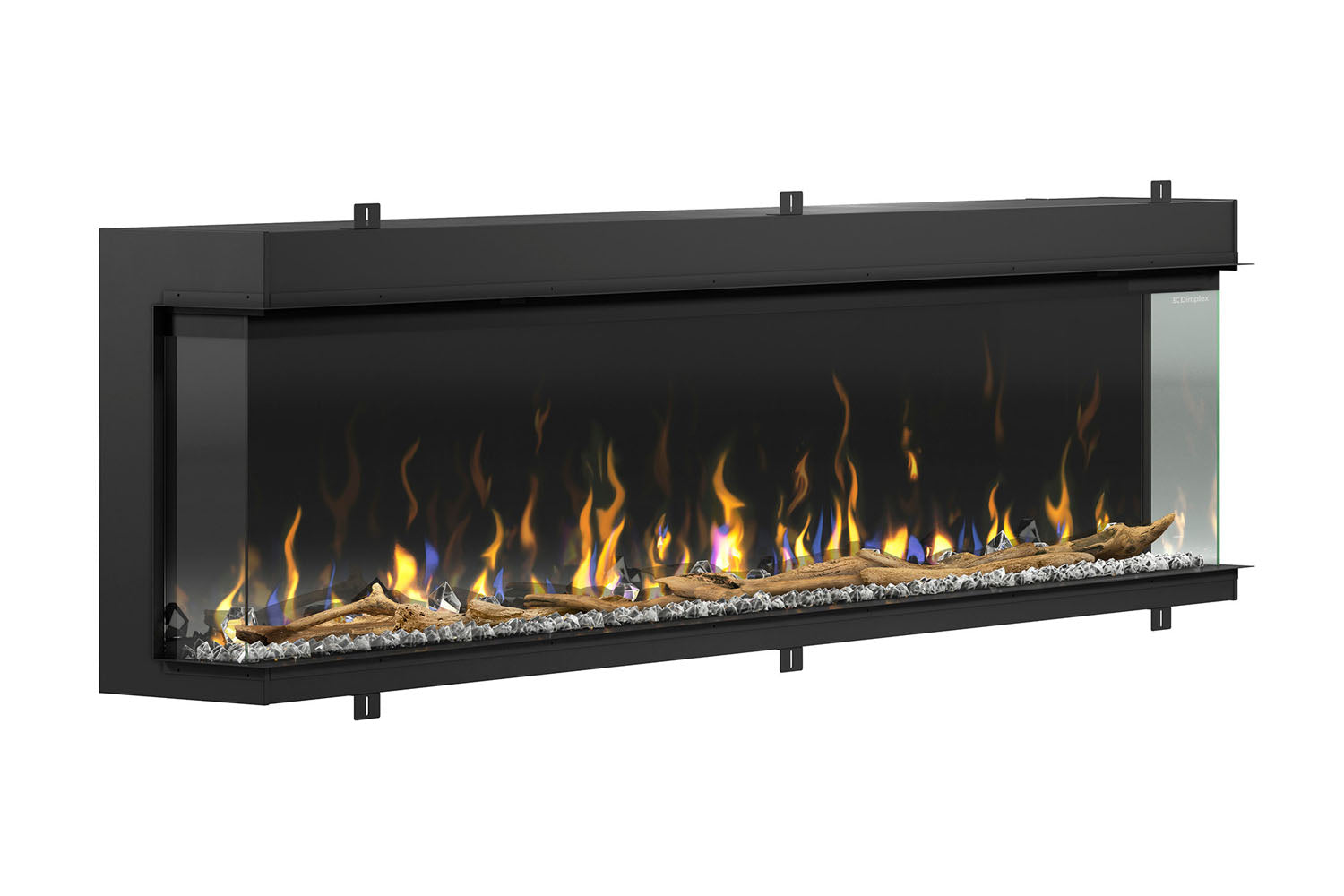 Dimplex IgniteXL Bold 88" Smart Linear Multi-Side View Built-In Electric Fireplace