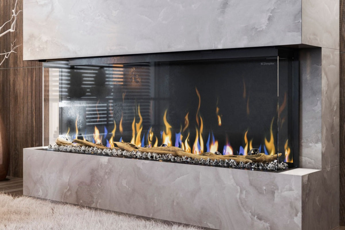 Dimplex IgniteXL Bold 50" Smart Linear Multi-Side View Built-In Electric Fireplace
