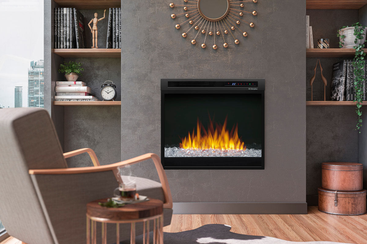 Dimplex Nova 28" Multi-Fire XHD Plug-in Electric Firebox - Acrylic Glass