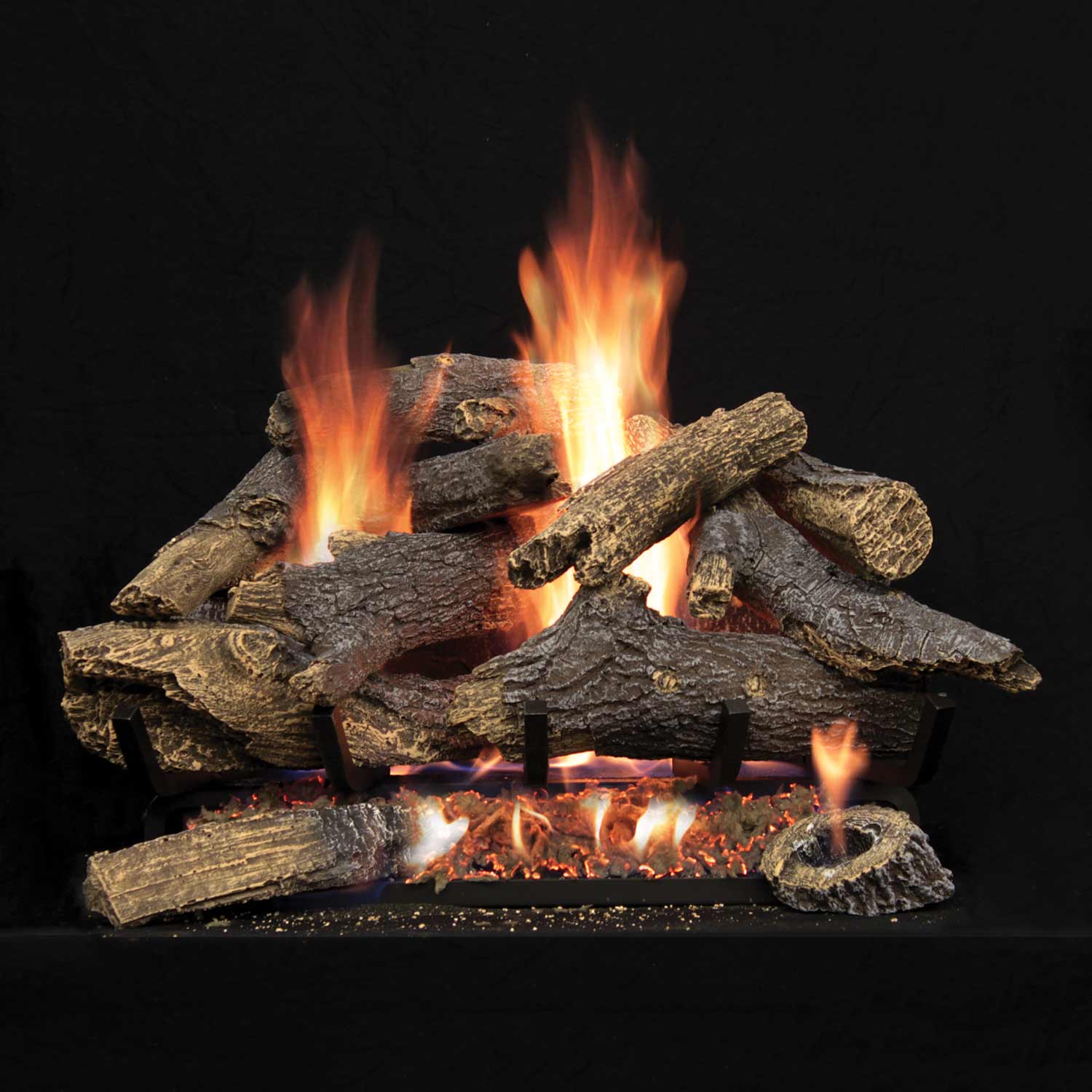 Empire Pioneer Refractory Complete Fireplace Gas Log Set