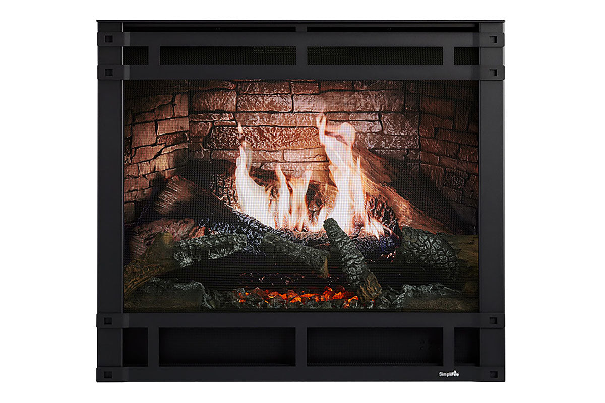 SimpliFire Inception 36" Traditional Smart Electric Fireplace