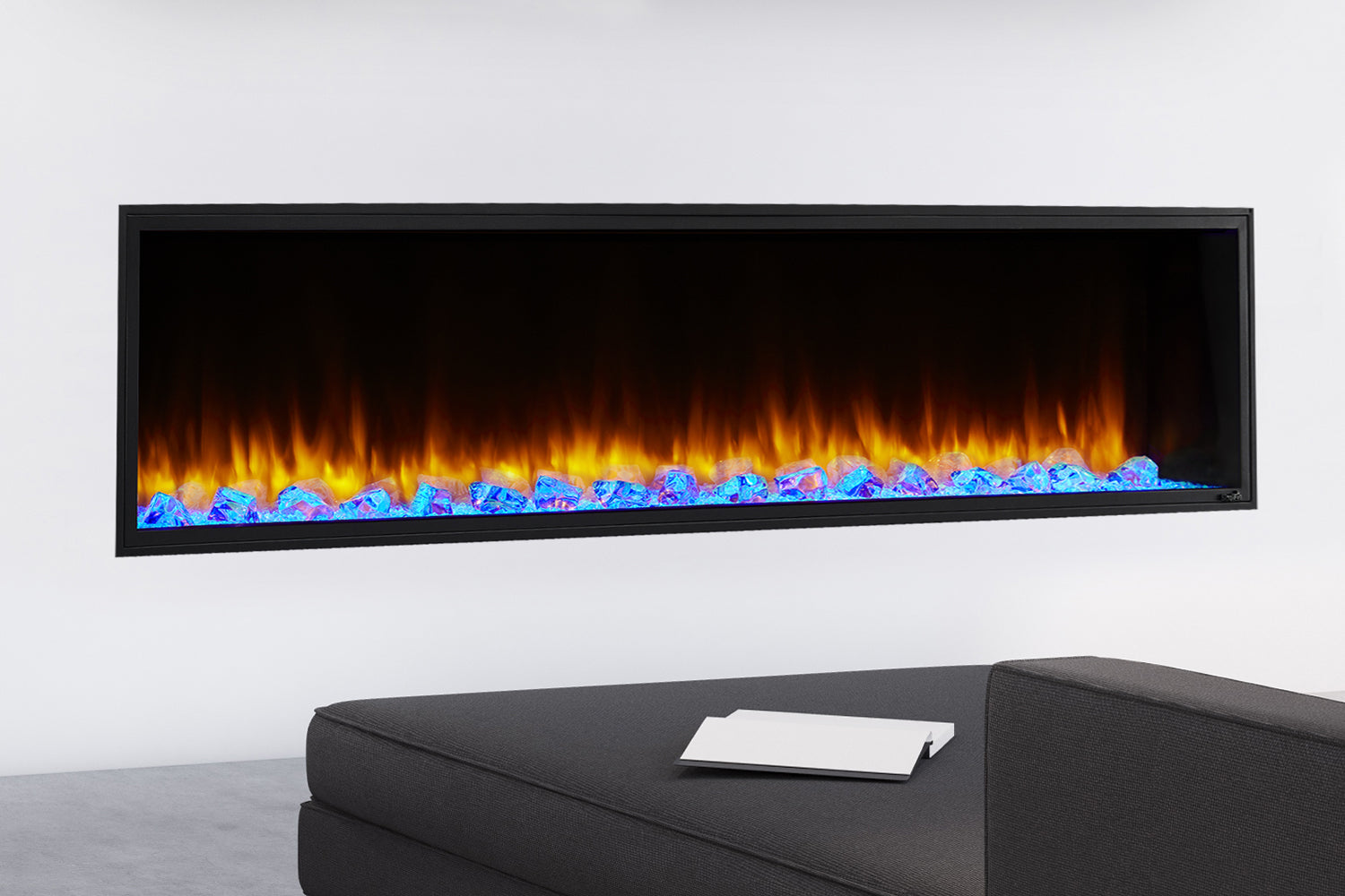 SimpliFire Scion 78'' Built-In Linear Electric Fireplace