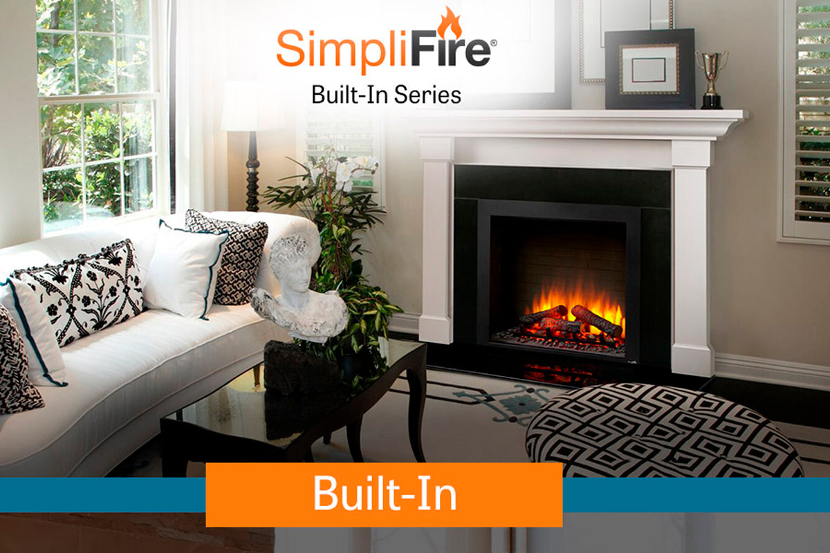 SimpliFire 30" Built-In Electric Firebox