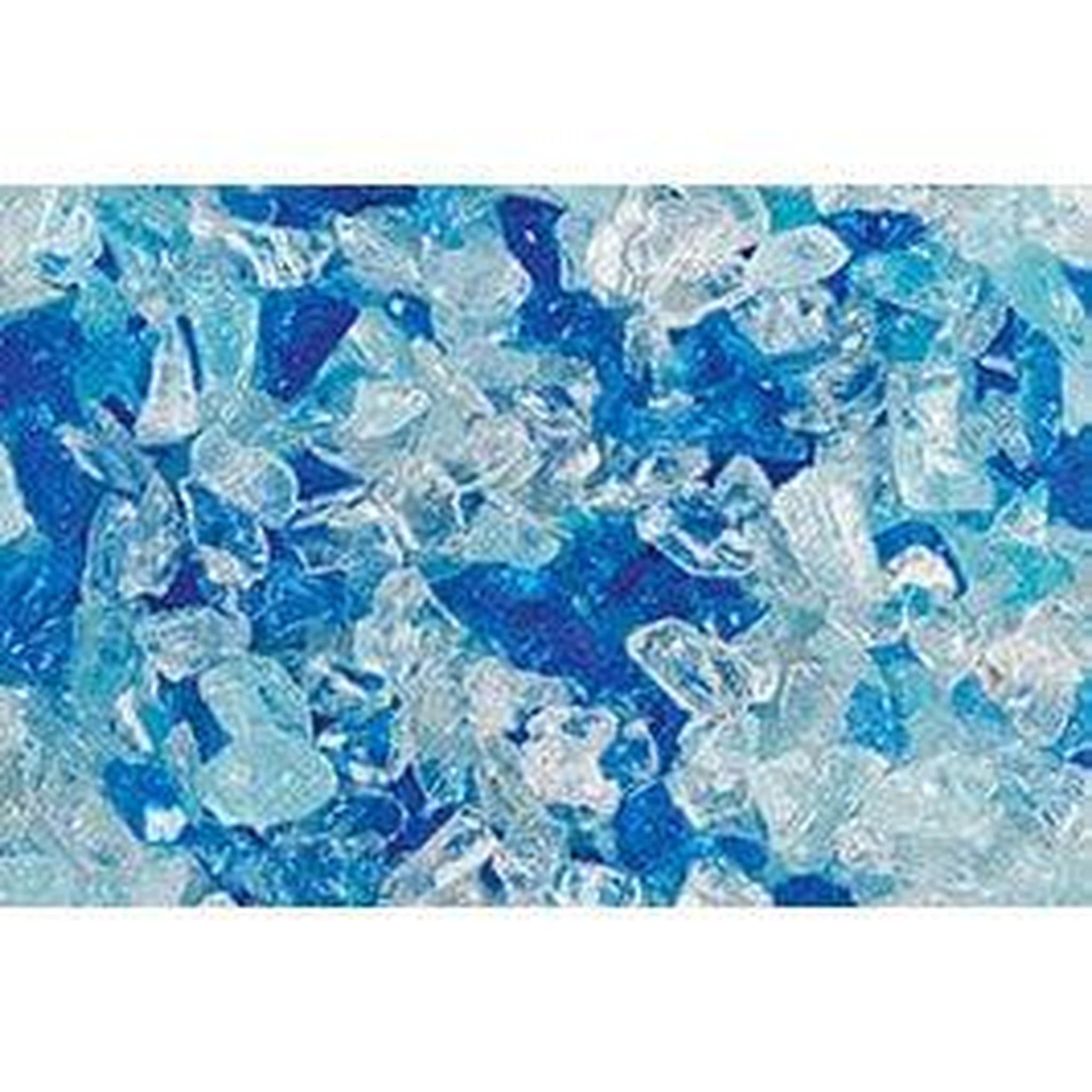 Superior 5 Lbs. Sapphire Blue Large Reflective Crushed Glass Media for VRE4600 Series Gas Fireplaces