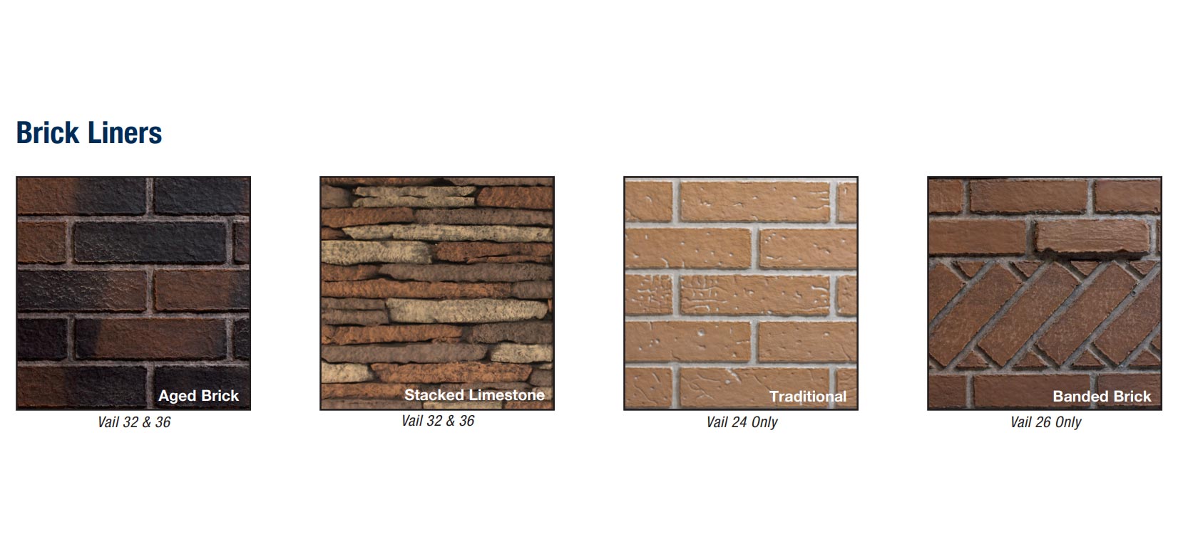 Empire Vail 24 Inch Ventless Fireplace with Slope Glaze Burner and Ceramic Fiber Log Set - VFP24FP